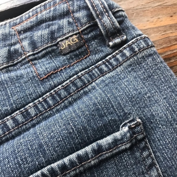 JAG Jeans Mid-rise Straight Leg Stretch Jeans Size 10 - Picture 5 of 10